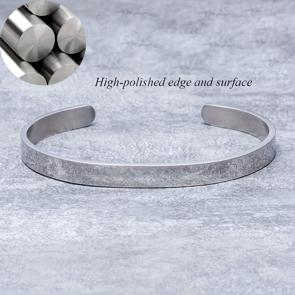 Customizable Name Bracelet, Inspirational Gift for Him & Her